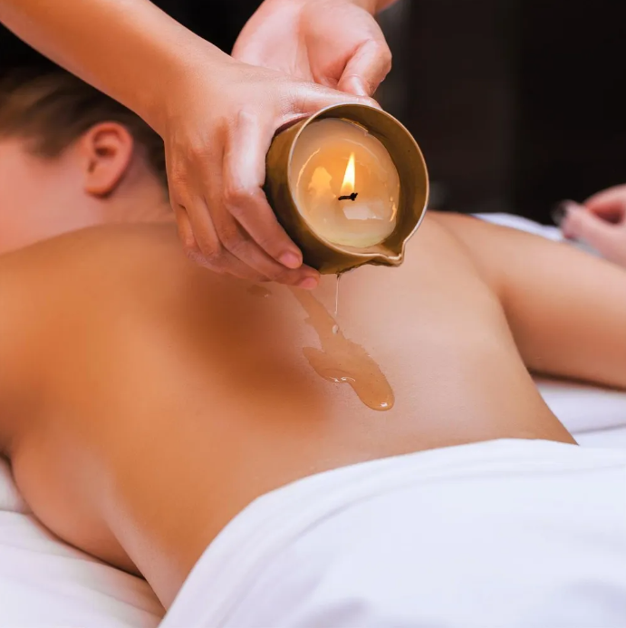 Bougie de massage