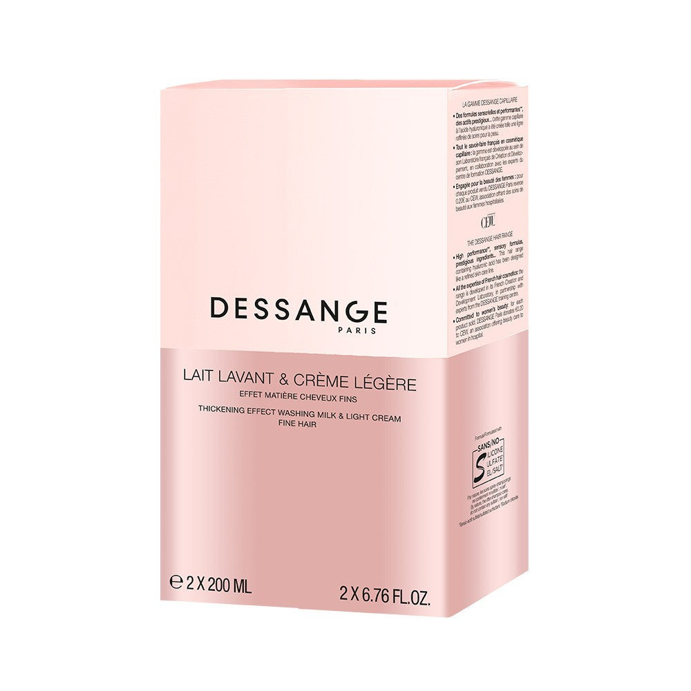 Dessange Paris – Matter Effect Duo – Reinigungsmilch und leichte Mattercreme