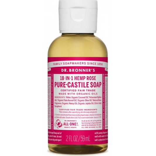 Dr. Bronner's - Sapone liquido - Rosa