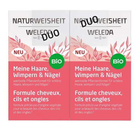 Weleda - Saggezza naturale I miei capelli Ciglia e unghie DUO 