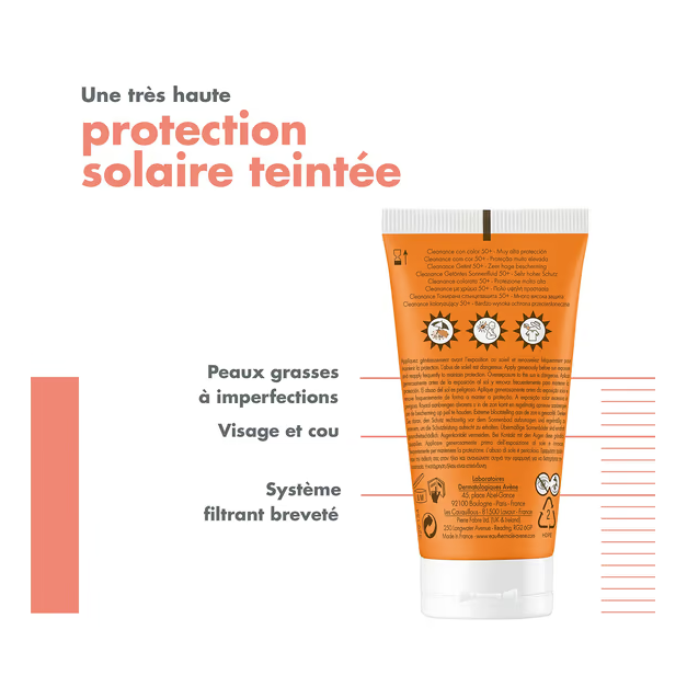 Avene - Crème solaire teintée SPF 50+