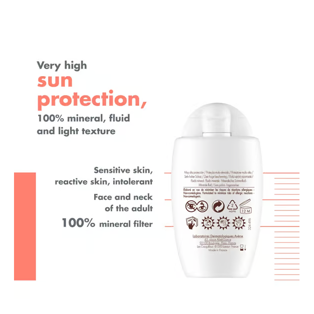 Avene - Fluido solare minerale SPF50+ 