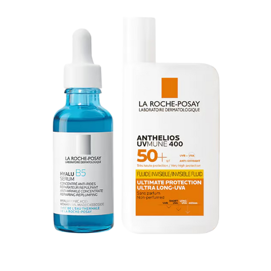 La Roche-Posay - Siero Hyalu B5 + Fluido invisibile Anthelios SPF50+ 