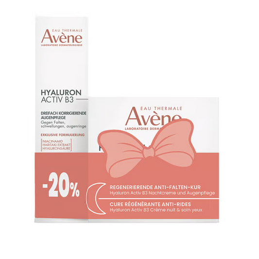 Avene - Crema notte + Cura degli occhi