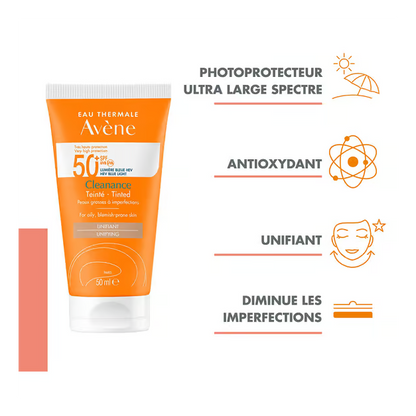 Avene - Crème solaire teintée SPF 50+