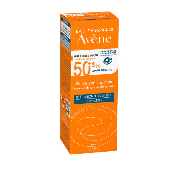 Avene - Fluide solaire sans parfum SPF50+