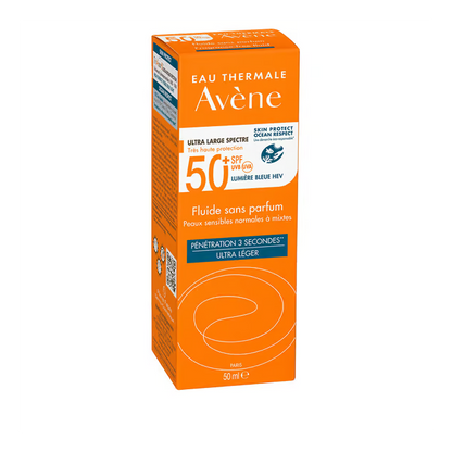 Avene - Fluide solaire sans parfum SPF50+