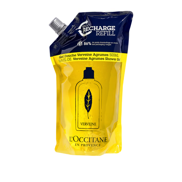 L'Occitane - Gel doccia Eco-Refill Verbena agli agrumi 