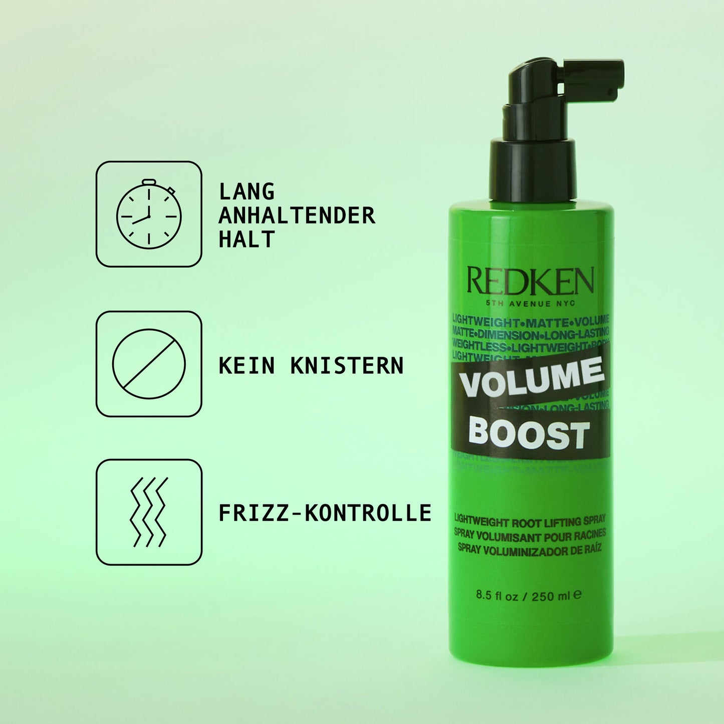 Redken - Volume Boost - mousse en spray volumisante