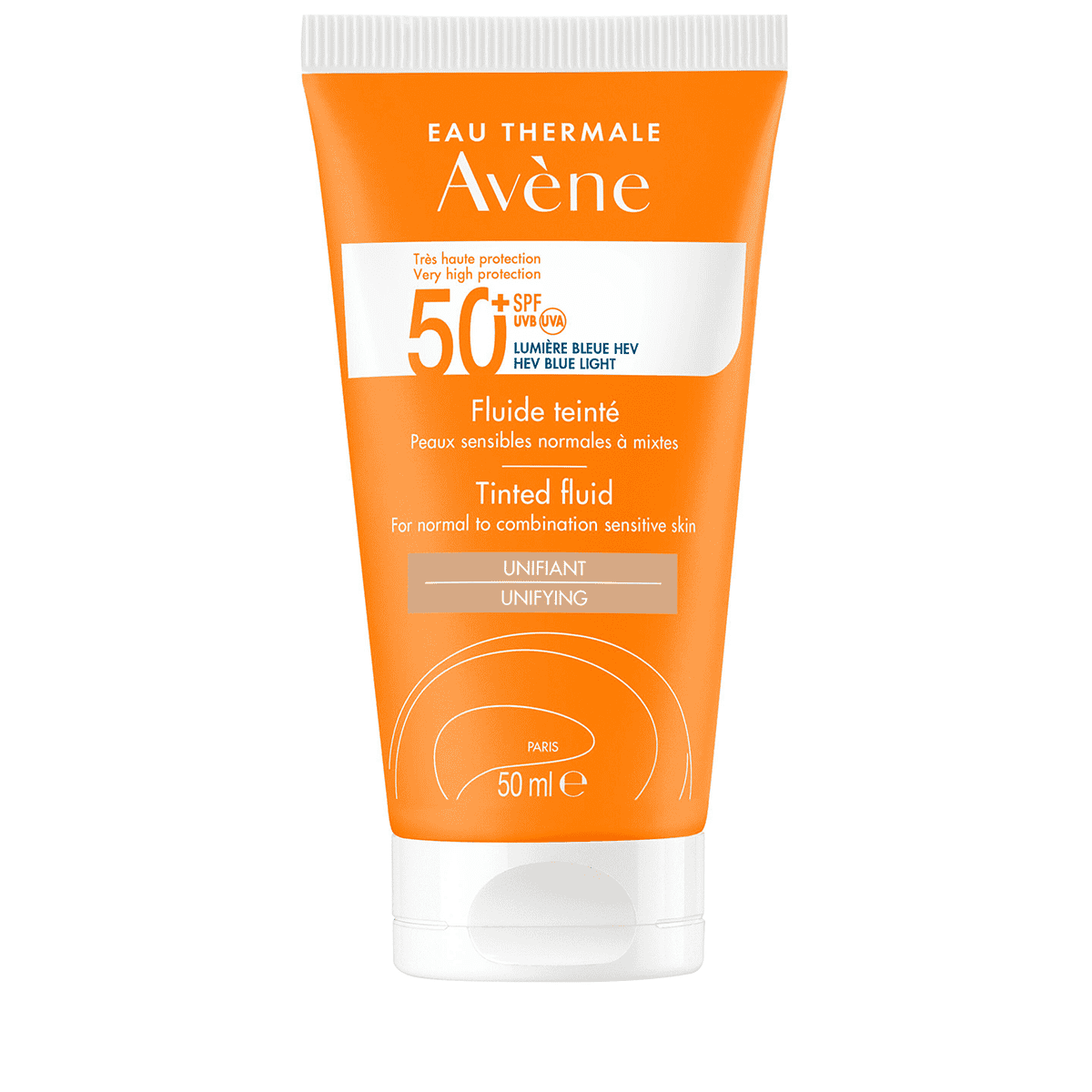 Fluide solaire teinté SPF50+