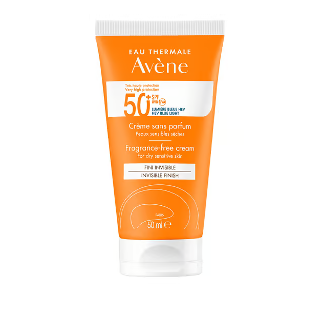 Avene - Crème solaire sans parfum SPF50+