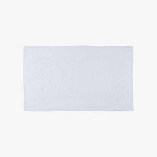 blanc / 90cm x 55cm tapis de bain