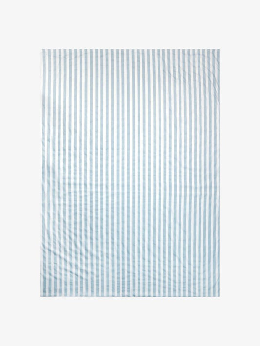 rayé bleu clair / 160cm x 210cm