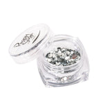 Peggy Sage - Paillettes pour ongles Silver mix