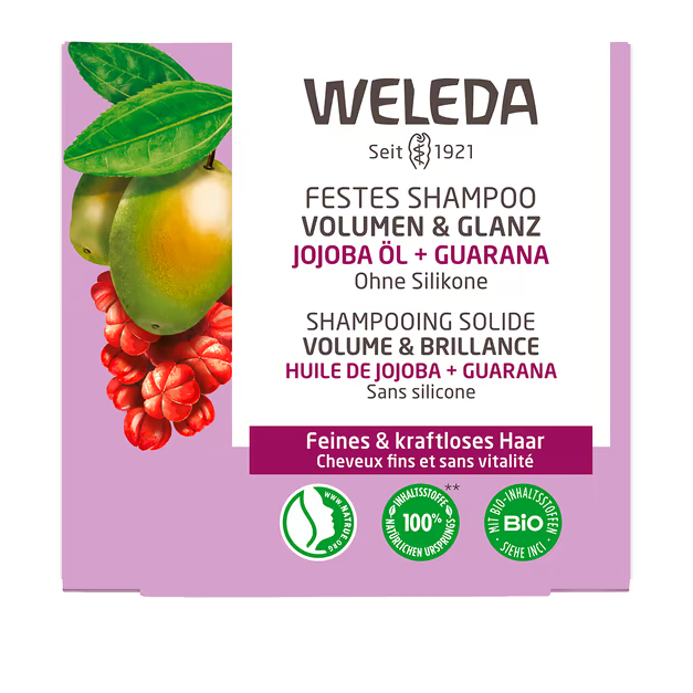 Weleda - Shampooing Solide - Volume et Brillance