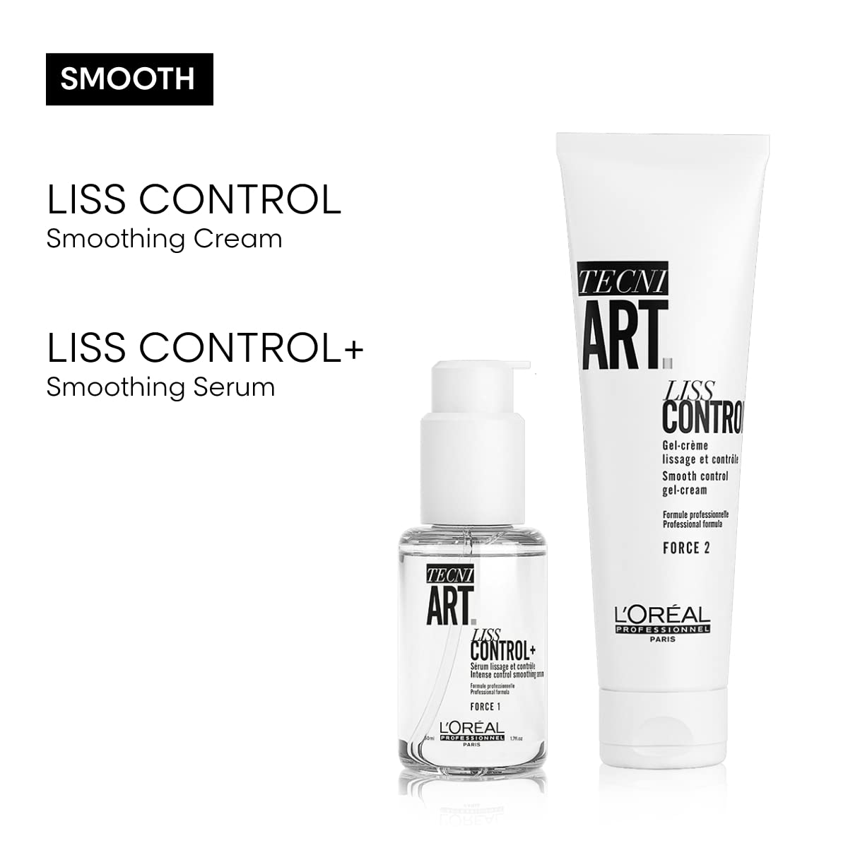 L'Oreal Professionnel - Liss Control - Crème de coiffage lissante