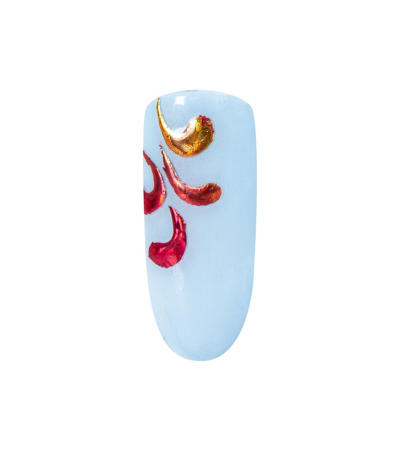 Peggy Sage - Peggy Sage - nail art con lamina di trasferimento