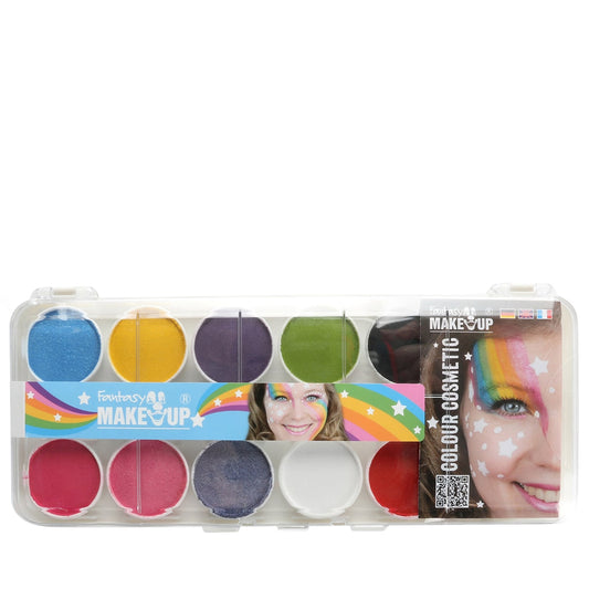 10 Boîte De Peinture De Maquillage Aqua