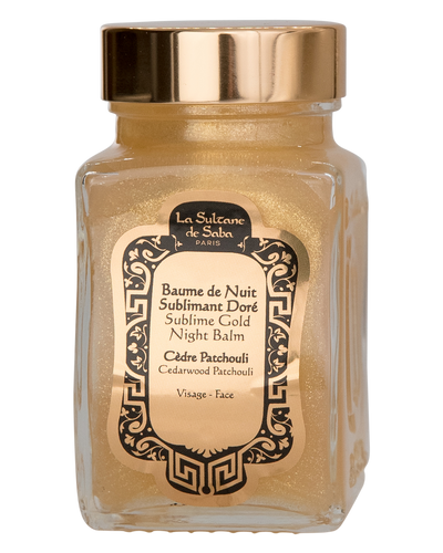 Sublime Gold Night Balm - Cedarwood Patchouli Fragrance