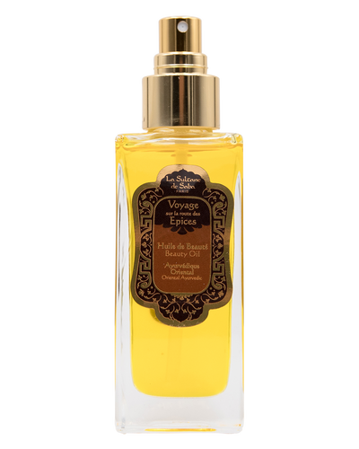 Beauty Oil 200ml - Ayurvedic Amber Vanilla Patchouli Fragrance