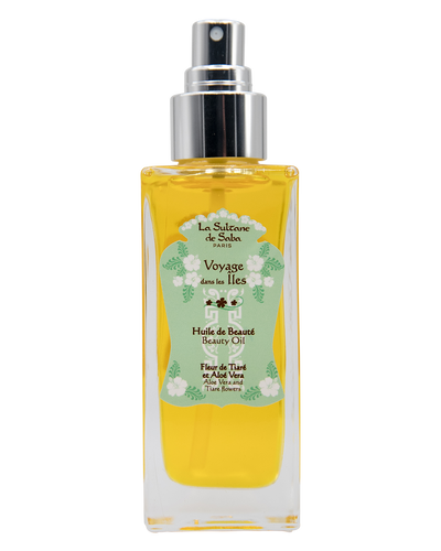 Beauty Oil 200ml - Aloe Vera and Tiare Flower Fragrance