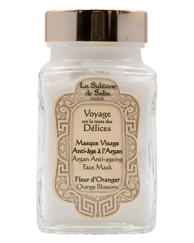 Argan Face Mask - Orange Blossom Fragrance