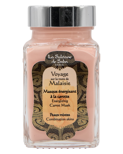 Energizing Carrot Mask - Jasmine and Tropical Flowers Fragrance