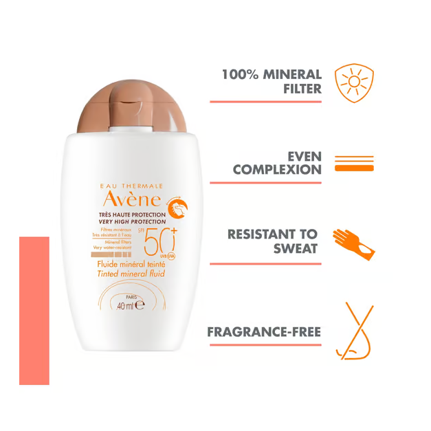 Avene - Crema solare minerale colorata SPF50+ 