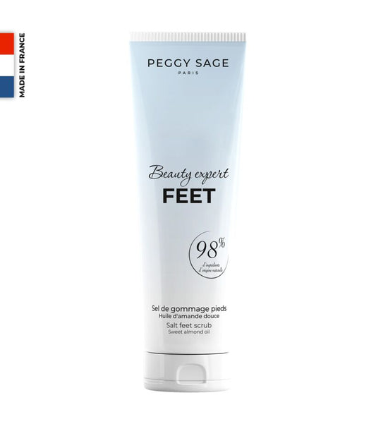 Peggy Sage - Sale scrub piedi Olio di mandorle dolci