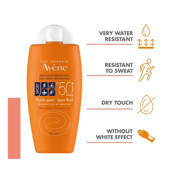 Avene – Sports Sun Fluid SPF50+ 