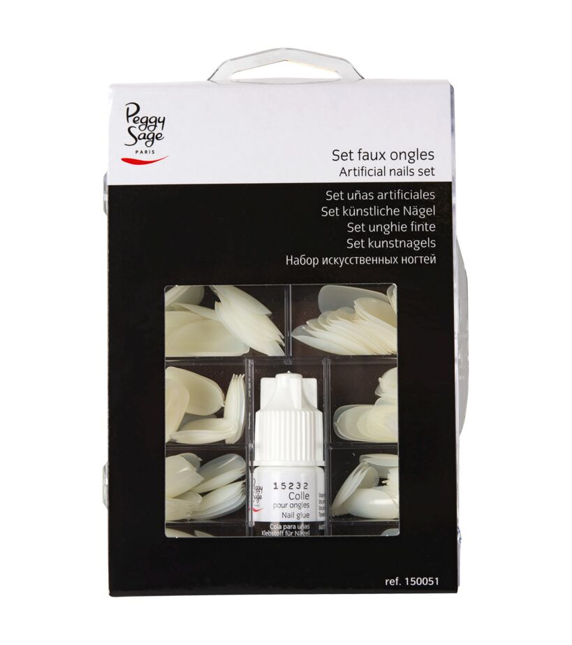 Peggy Sage - Set 200 faux ongles