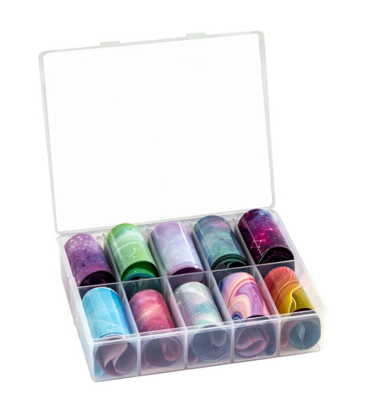 Peggy Sage - Transfer Foil pour ongles x10