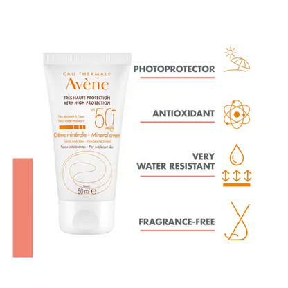 Avene – Mineralische Sonnenmilch SPF50+ 