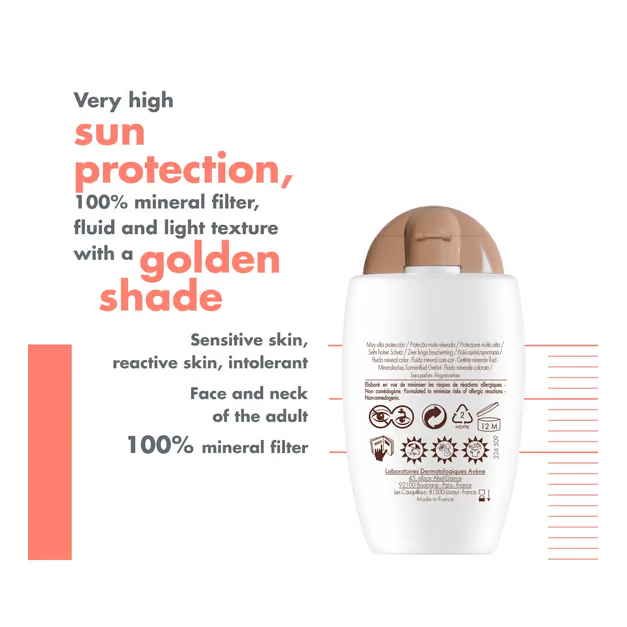 Avene - Crema solare minerale colorata SPF50+ 