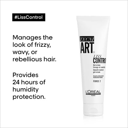 L'Oreal Professionnel - Liss Control - Crème de coiffage lissante