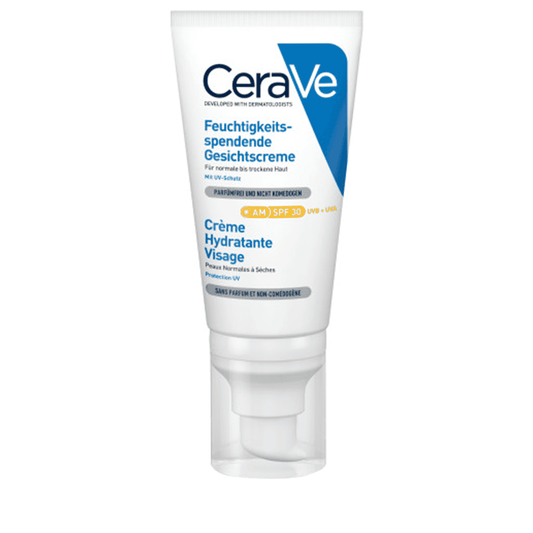 CeraVe - Crème hydratante pour le visage LSF 30