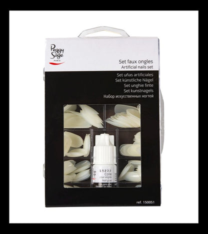 Peggy Sage - Set 200 faux ongles