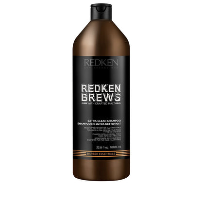 Redken - Brews - Shampooing cheveux gras