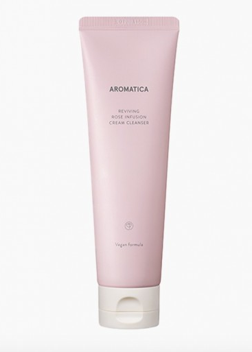 Aromatica - Crema detergente rivitalizzante all'infusione di rosa