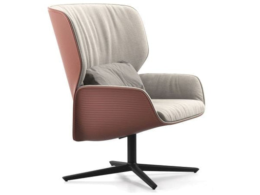 Nuez Lounge Bio | Fauteuil pivotant