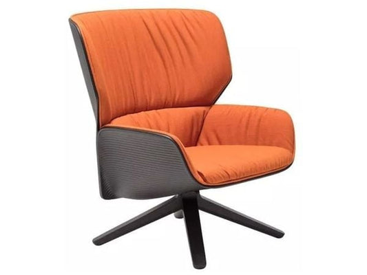 Nuez Lounge Bio | Fauteuil pivotant | Pied frêne