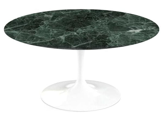 Epoxy blanc / Ø91 cm / MVS - Marbre Verde Apli satiné - Vert