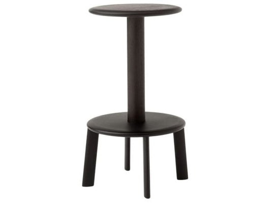 AV39 - Hauteur d'assise 65 cm / Chêne Noir - Acier Noir chaud