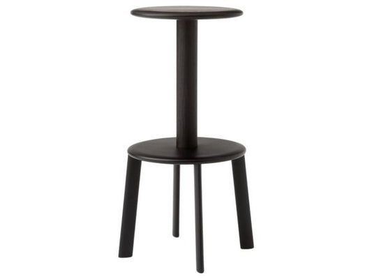 AV40 - Hauteur d'assise 75 cm / Chêne Noir - Acier Noir chaud