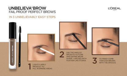 L'Oreal Paris - Unbelieva'Brow Gel à Sourcils