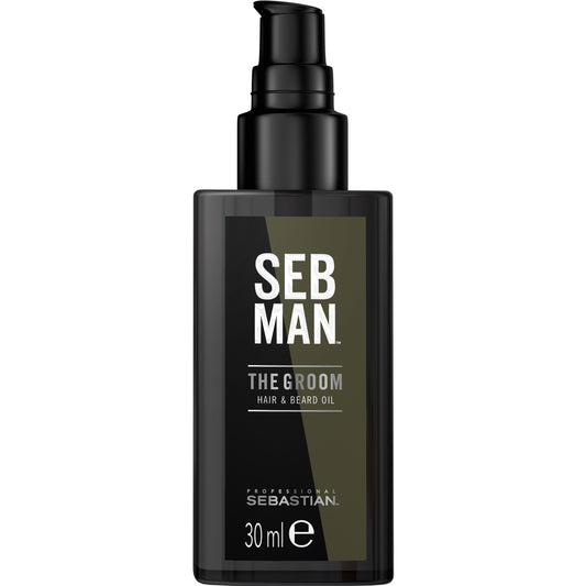 Seb Man - Lo Sposo - Olio per Capelli e Barba