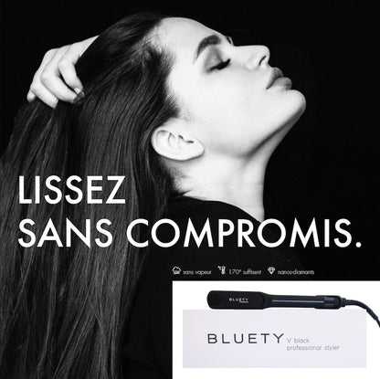 Bluety - V Black Professional Styler - Lisseur