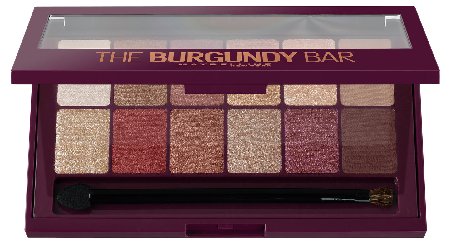 Maybelline New York - Palette Ombre à paupières - The Burgundy Bar